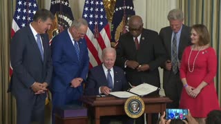 Biden Signs The DISASTROUS “Inflation Reduction Act” Into Law