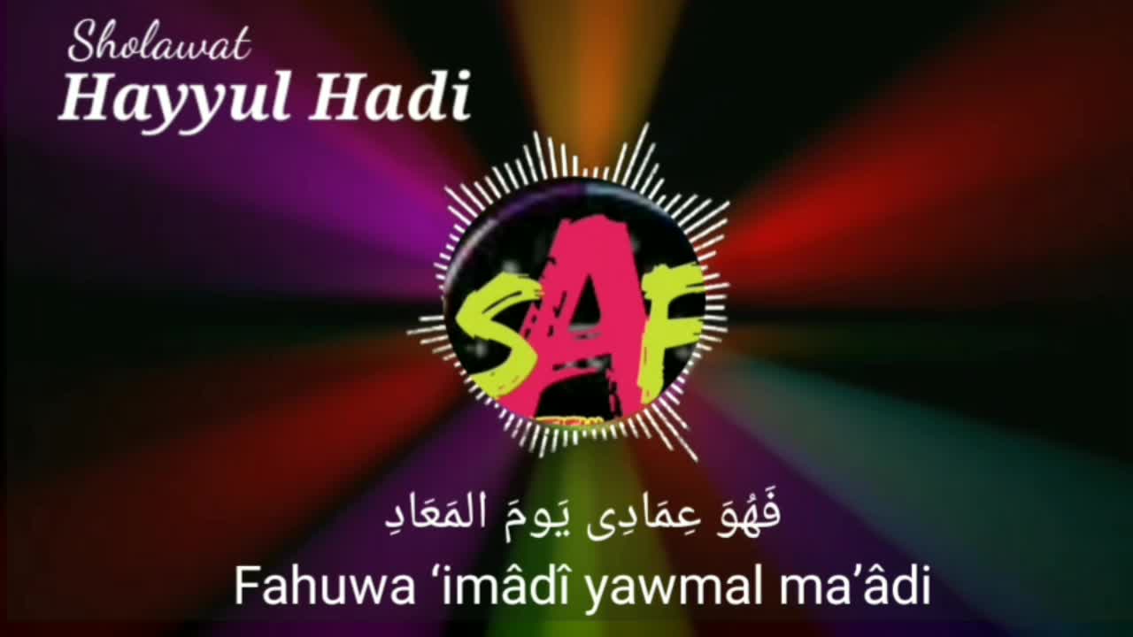 Sholawat HAYYUL HADI angklung version (cover + lyric)