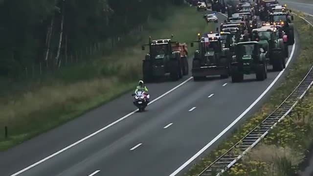 Ongoing Farmer Protest in Holland