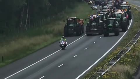 Ongoing Farmer Protest in Holland