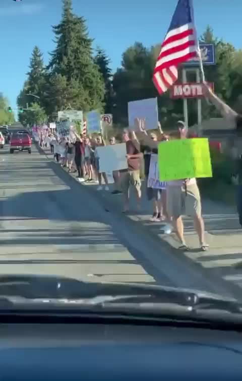 Washington State Protests Against Vaccine Mandates