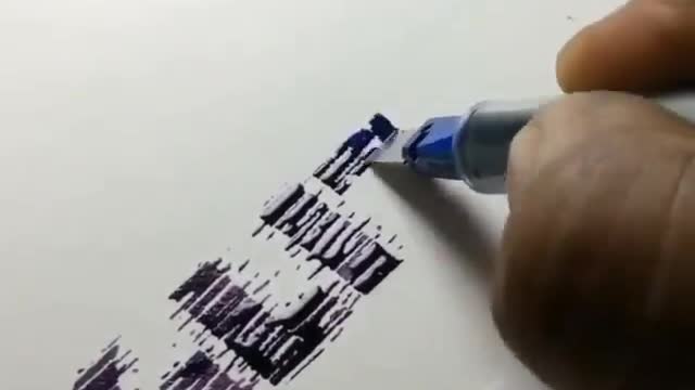 Best Glitch Calligraphy Writing Ever