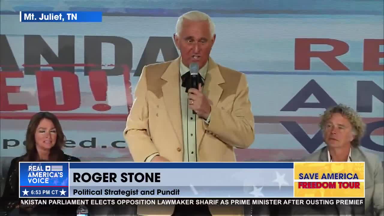 Roger Stone speaking TRUTH!