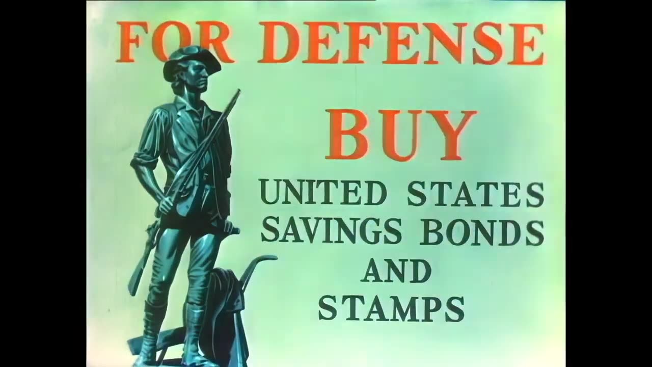 Bugs Bunny - Any Bonds Today (1942) - Commissioned by the Treasury