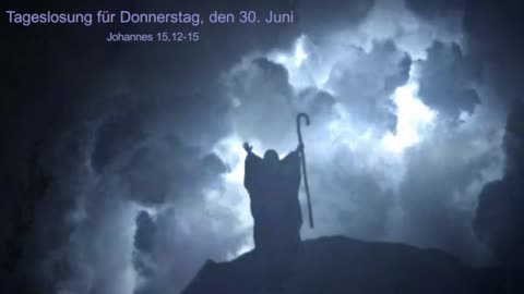 Tageslosung für Donnerstag, den 30. Juni