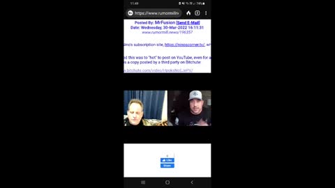 DID YOU KNOW? BENJAMIN FULFORD UPDATE.