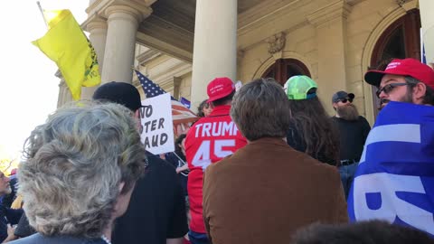 Stop The Steal! Michigan capital 11/07/2020