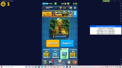battle until claim rewards