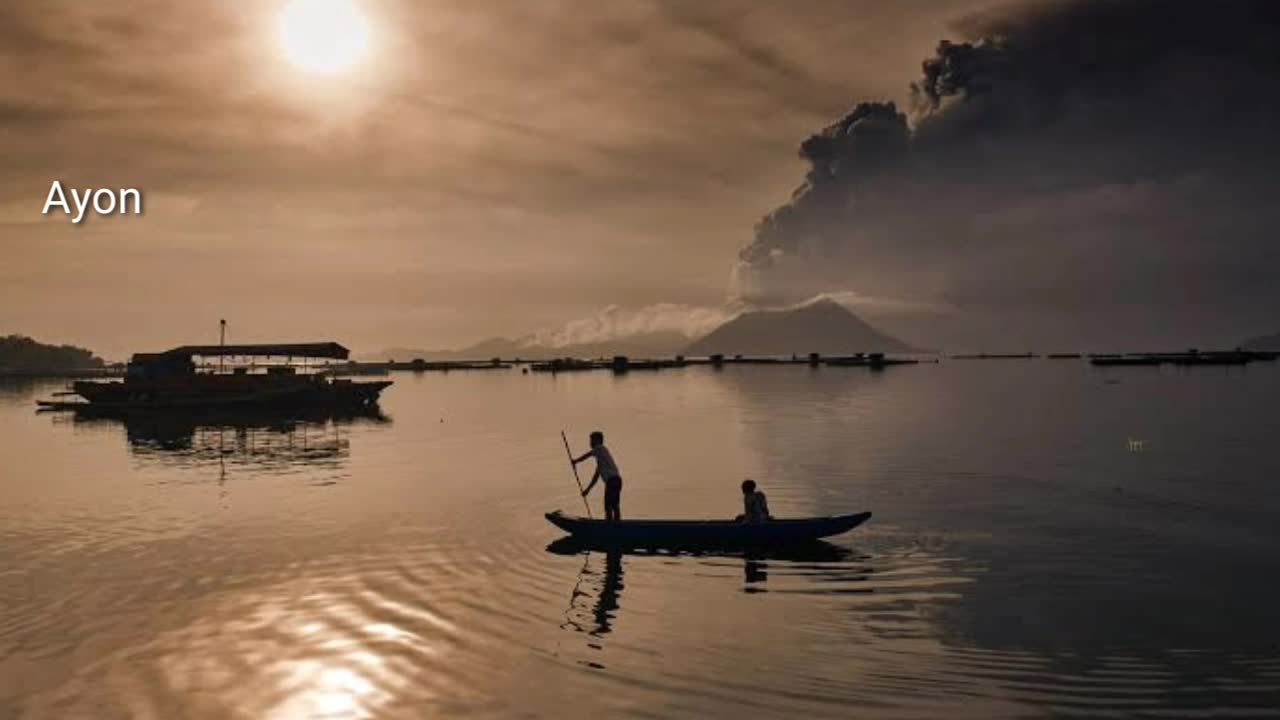 Amazing and Scary Volcano in the Philippines-Taal Volcano