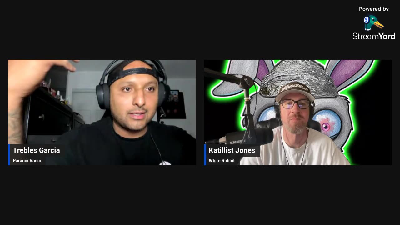 White Rabbit Freestyle! THROWBACK w/ Katalist Jones from White Rabbit Podcast & Trebles Garcia