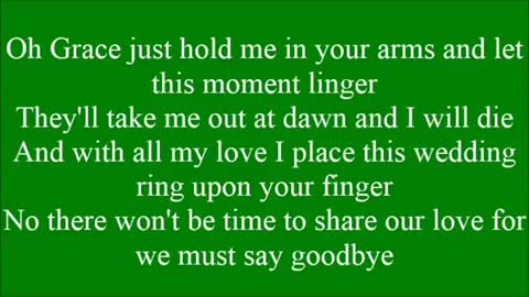 GRACE - Irish Rebel Song🇮🇪With Lyrics🇮🇪