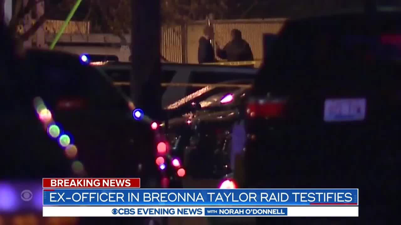 Ex-officer in Breonna Taylor raid testifies