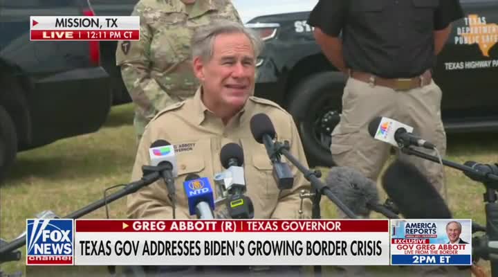 Gov. Abbott Travels to the Border, Exposes What Biden's Policies Are Doing