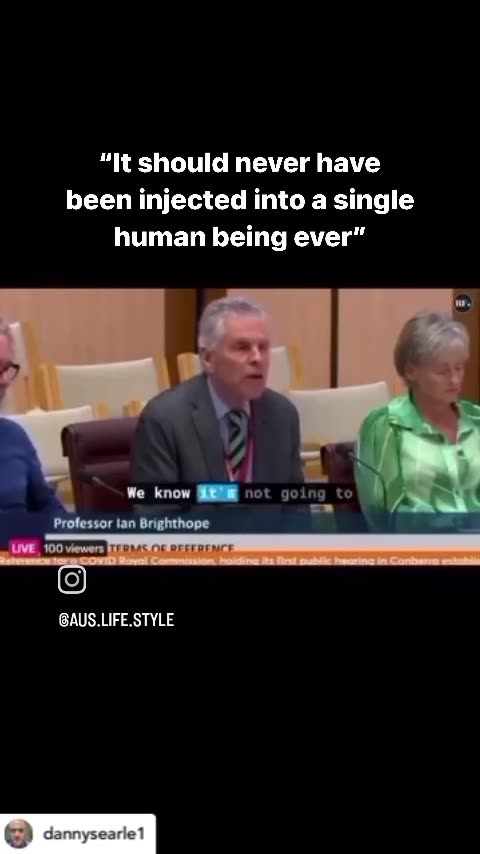 “SHOULD NEVER HAD BEEN INJECTED INTO A HUMAN EVER!”