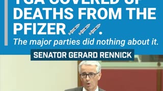 Australian TGA: Hiding Covid vax Risks; Senator Rennick Demands Accountability and Compensation