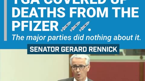 Australian TGA: Hiding Covid vax Risks; Senator Rennick Demands Accountability and Compensation