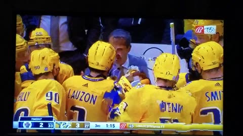 WPG vs NSH - Predators Win 3-2