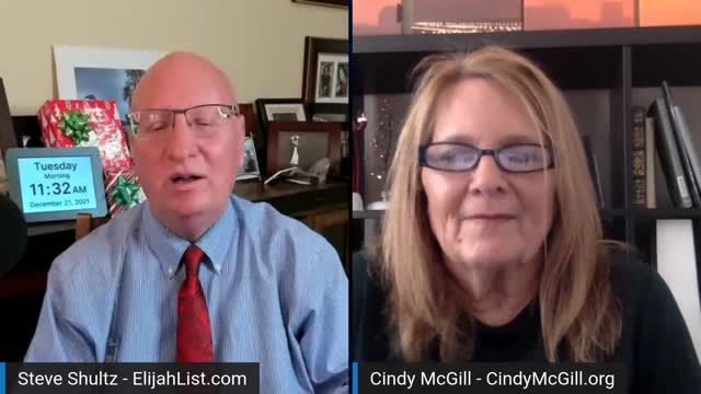 Cindy McGill on ElijahStreams 12/21/21