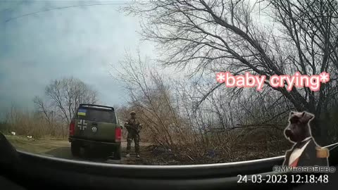 UA: Not So Friendly 'German' Combatant Treats This Woman... Well, You Decide