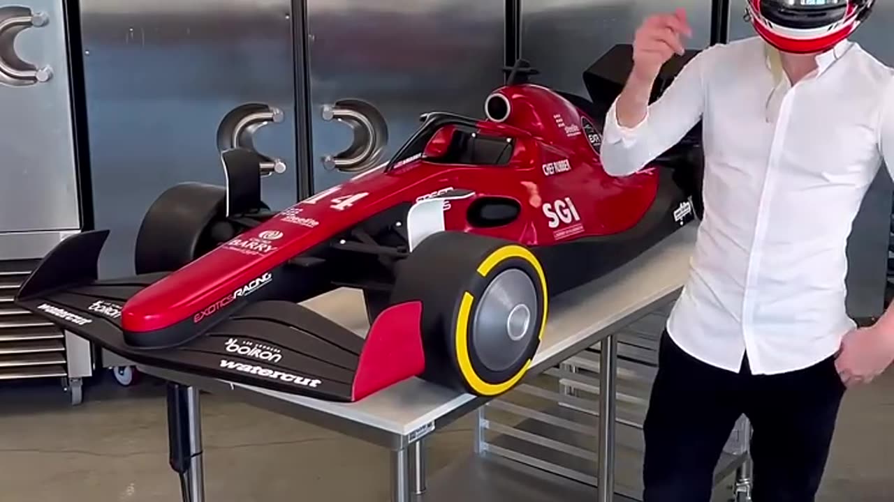 Chocolate F1 racecar 🏎️