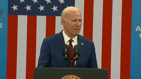 Joe Biden Looking Lost and Confused As He Listens to Yellers Interrupting HIS OWN Speech