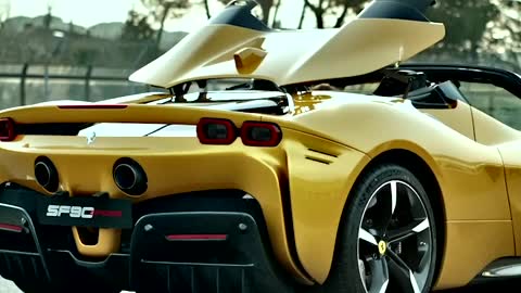 #Ferrari SF 90 Spider- The Retractable Hard Top