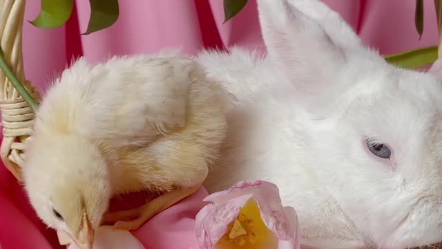 chick-and-rabbits-in-a-basket