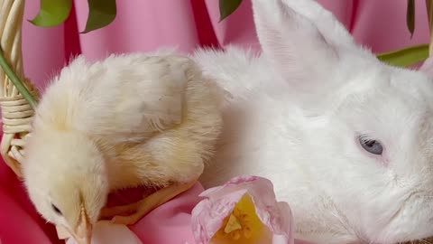 chick-and-rabbits-in-a-basket