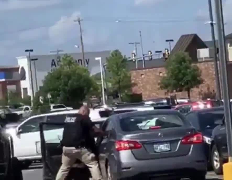 Off-duty university officer opens fire at suspected Walmart shoplifter