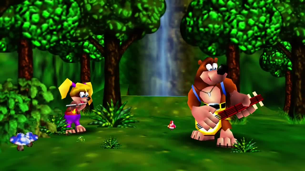 Abertura Banjo kazooie -Clássico N64