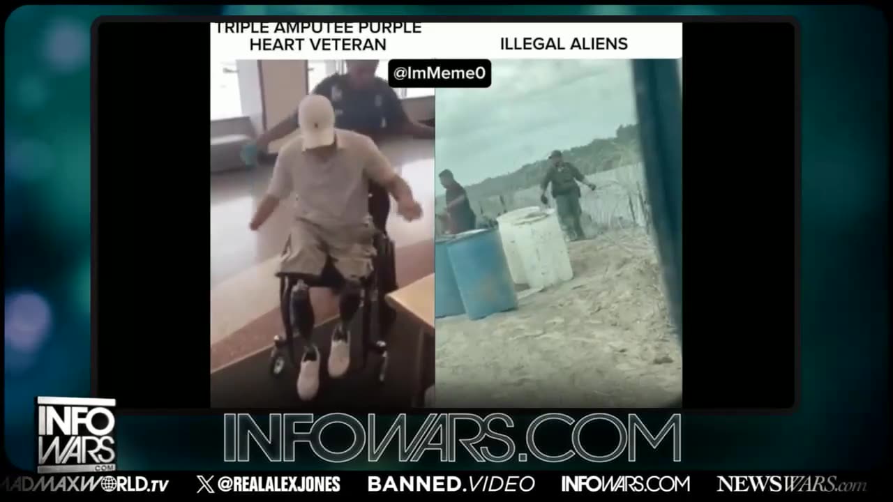 VIDEO: While TSA Gropes Americans, USA Border Wide Open