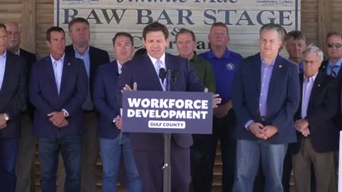 Florida Gov. Ron DeSantis Touts Workforce Education Investments