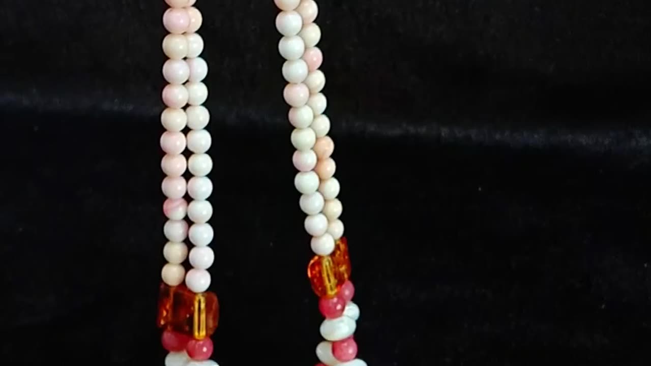 Natural turquoise Princess spiny oyster Rhodonite amber sakura onyx Vintage Style Jewelry06
