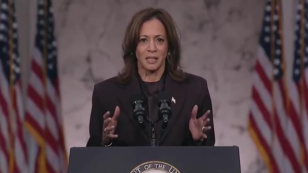 Kamala Harris FINALLY gives her angry, ungracious concession speech