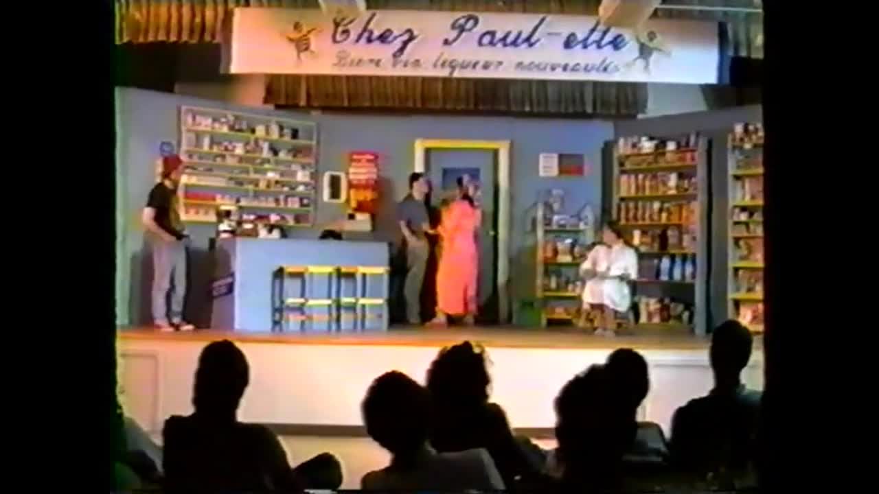 Archives _ Théâtre Coq L'oeil 1993 "Chez Paul-Ette" _ Ste-Thérèse _