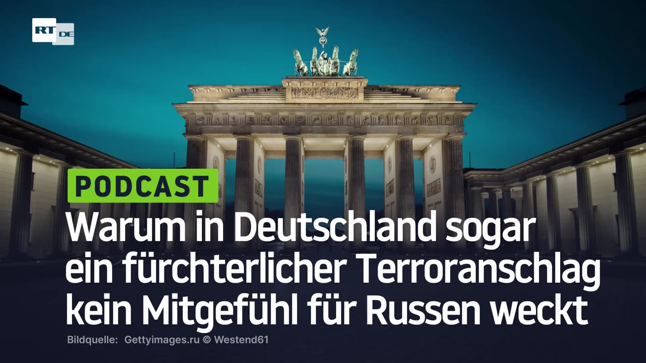 Warum in Deutschland sogar ein fürchterlicher Terroranschlag kein Mitgefühl für Russen weckt