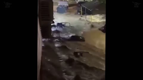 Hurricane Dana hit Spain