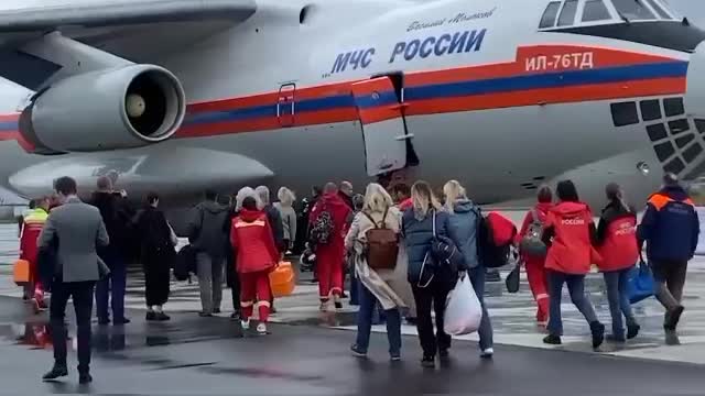 The plane of the Ministry of Emergency Situations of Russia flew to Izhevsk