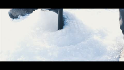 Crappie ice fishing