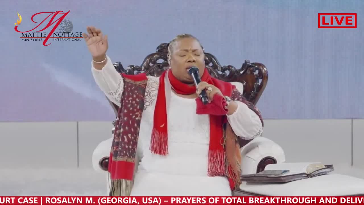 Powerful, Prophetic Prayer for Breakthrough and Victory | PROPHETESS MATTIE NOTTAGE