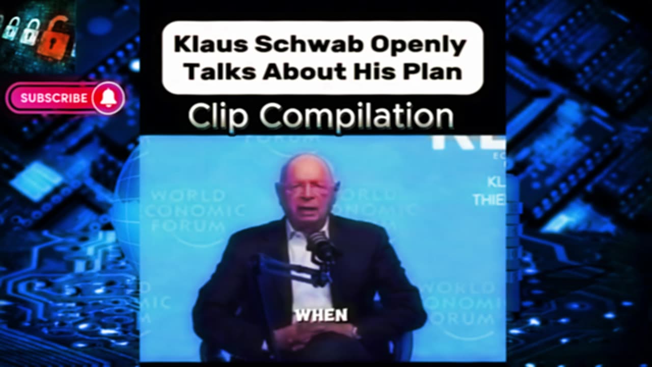 Klaus Schwab Openly talks about his 'Great Reset' (Global Governance) Agenda