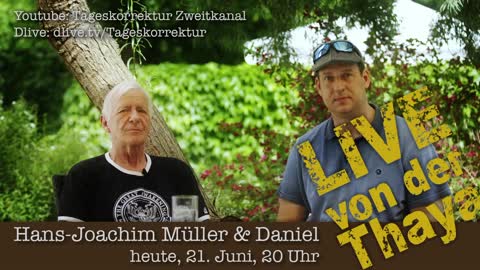 Live von der Thaya - Hans-Joachim Müller und Daniel 21.06.2021