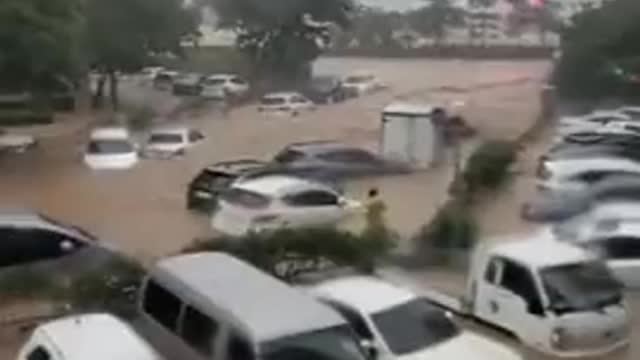 Typhoon in South Korea