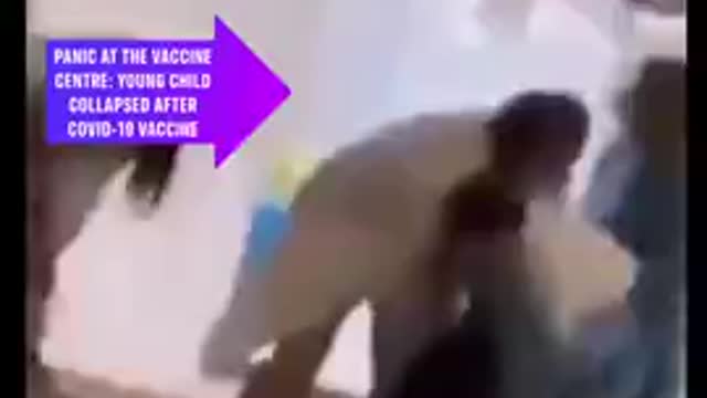 [VAX GENOCIDE] YOUNG CHILD COLLAPSED AFTER COVID-19 VACCINE - MOTHER SCREAMING IN DISTRESS