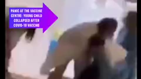 [VAX GENOCIDE] YOUNG CHILD COLLAPSED AFTER COVID-19 VACCINE - MOTHER SCREAMING IN DISTRESS