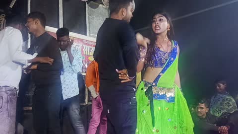 Stage show Bhojpuri orchestra program actor Kala Kajal Raj Kumar