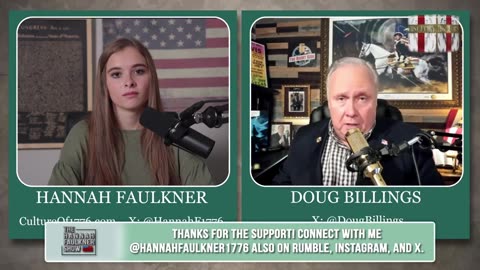 His Glory Presents The Hannah Faulkner Show Episode 72 w Doug Billings 12-5-24