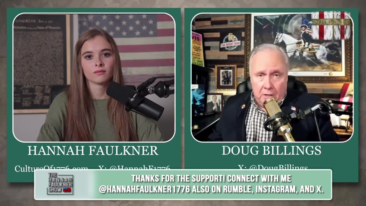 His Glory Presents The Hannah Faulkner Show Episode 72 w Doug Billings 12-5-24
