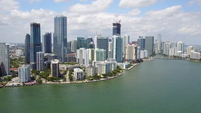 Breathtaking drone footage of Key Biscayne, Florida