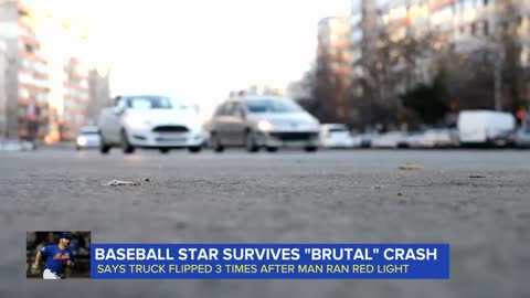 MLB star survives 'brutal' crash